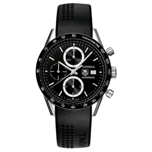 TAG Heuer Carrera Calibre 16 41 Stainless Steel / Black / Rubber
